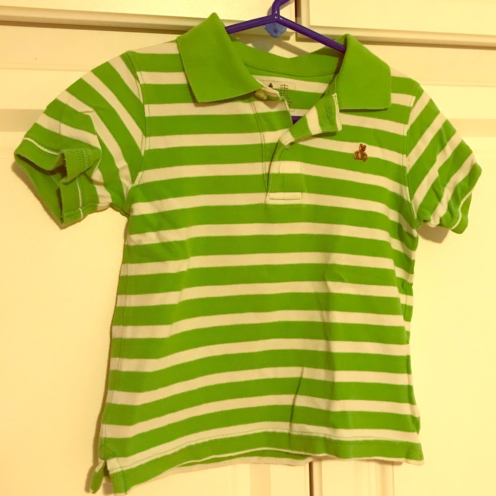 BabyGap Striped Polo shirt EUC with bonus T-shirt
